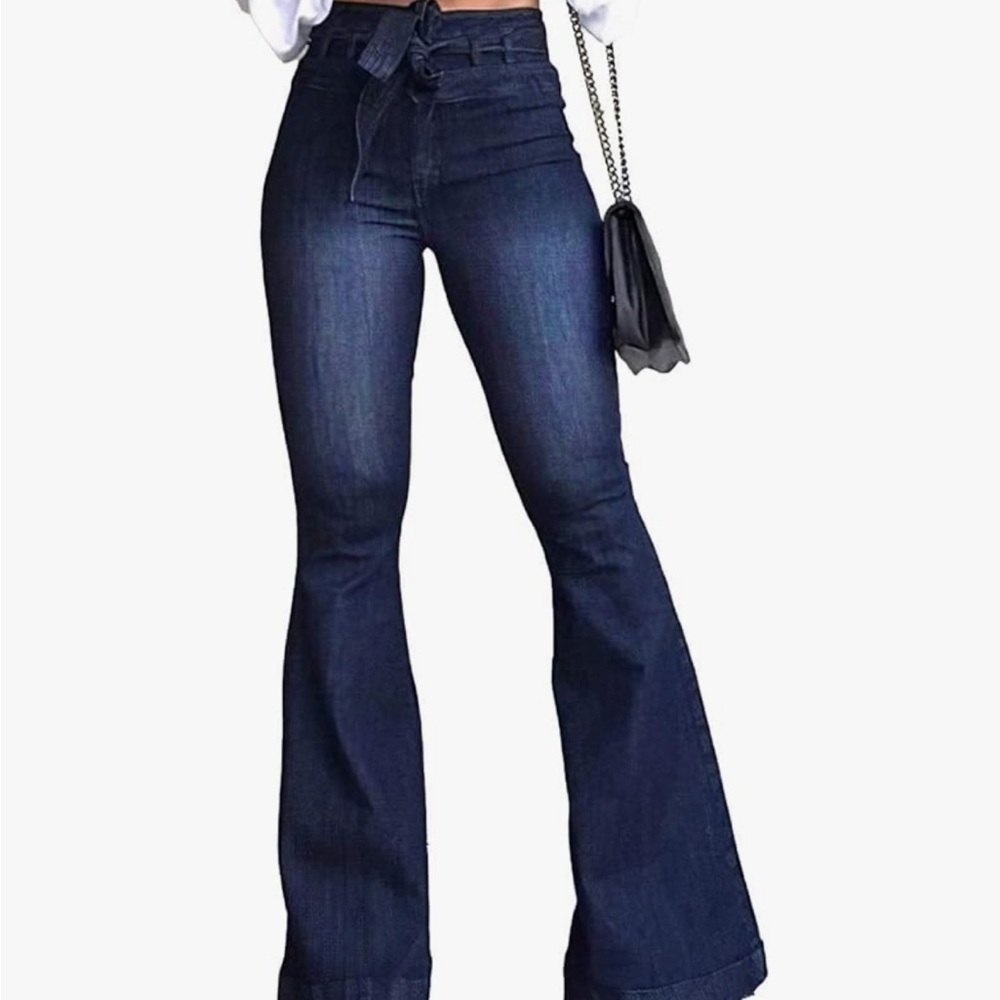 High Waisted Flare Jeans